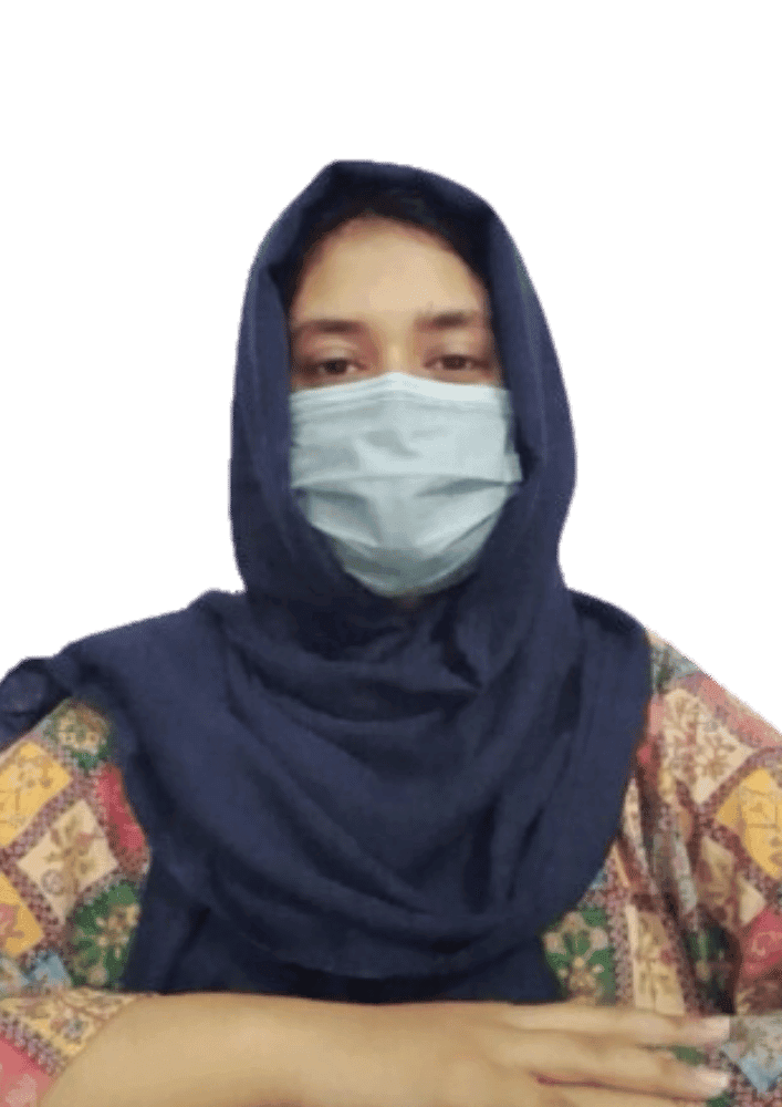 Hamna Hijab's profile - SZABMU MDCAT - Score: 191/200